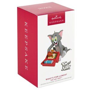New! Tom & Jerry What's for Lunch? Hallmark Keepsake Christmas Ornament 2023
